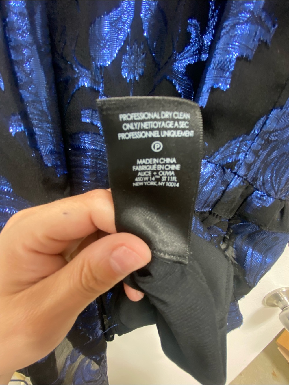 Alice + Olivia Marella Tiered Burnout Mini Dress - Picture 5 of 10